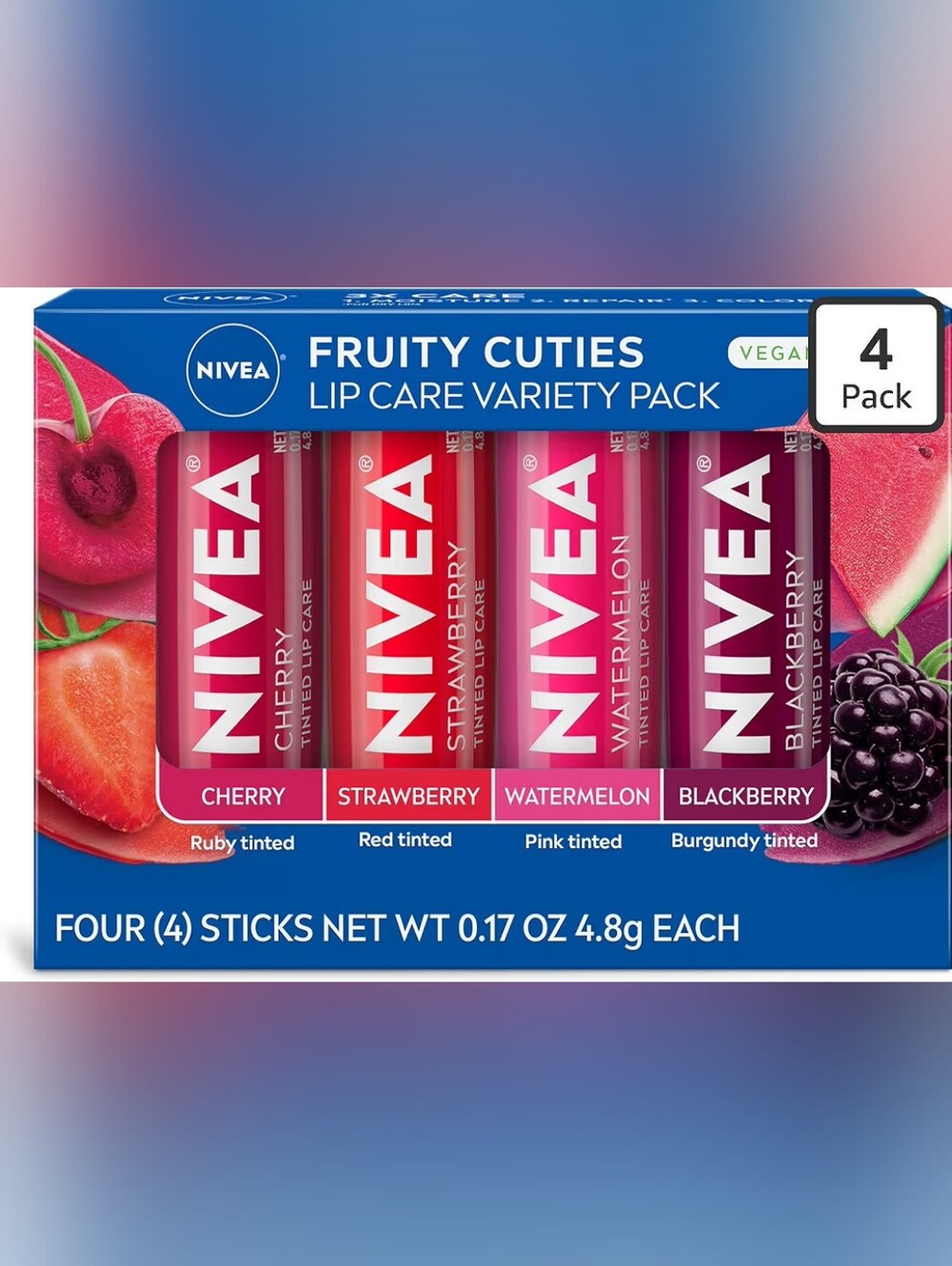 Nivea Lip Balms - Fruity Cuties
